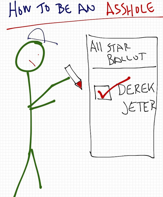 Rob Pollak how to be an asshole drawing