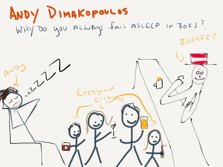 A thank you drawing by Rob Pollak robpollak.com