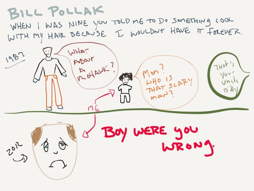 A thank you drawing by Rob Pollak robpollak.com