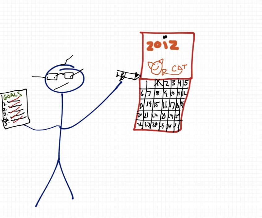 Rob Pollak calendar drawing