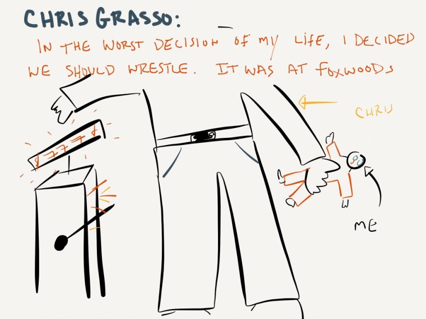 A thank you drawing by Rob Pollak robpollak.com