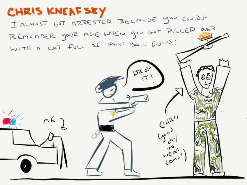 A thank you drawing by Rob Pollak robpollak.com