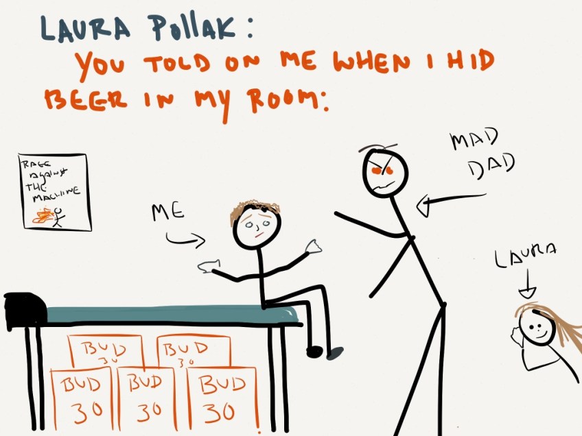 A thank you drawing by Rob Pollak robpollak.com