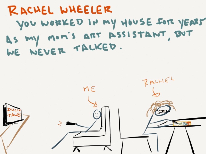 A thank you drawing by Rob Pollak robpollak.com