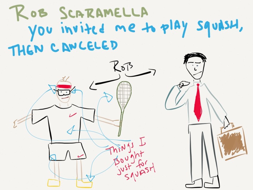 A thank you drawing by Rob Pollak robpollak.com