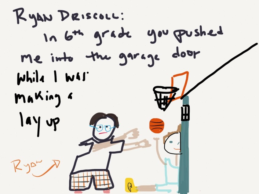 A thank you drawing by Rob Pollak robpollak.com