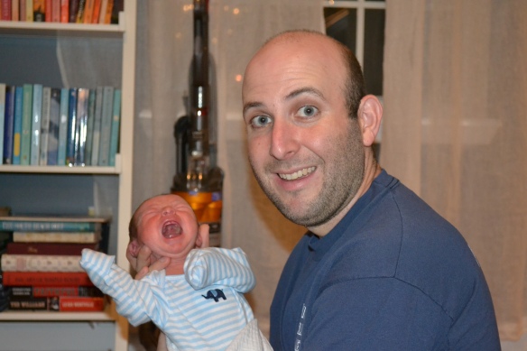 A snapshot of my first week as a dad